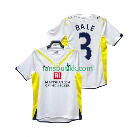 Fotballdrakt Tottenham Hotspur BALE 3 2009 2010 Retro Hjemmetrøye Kortermet